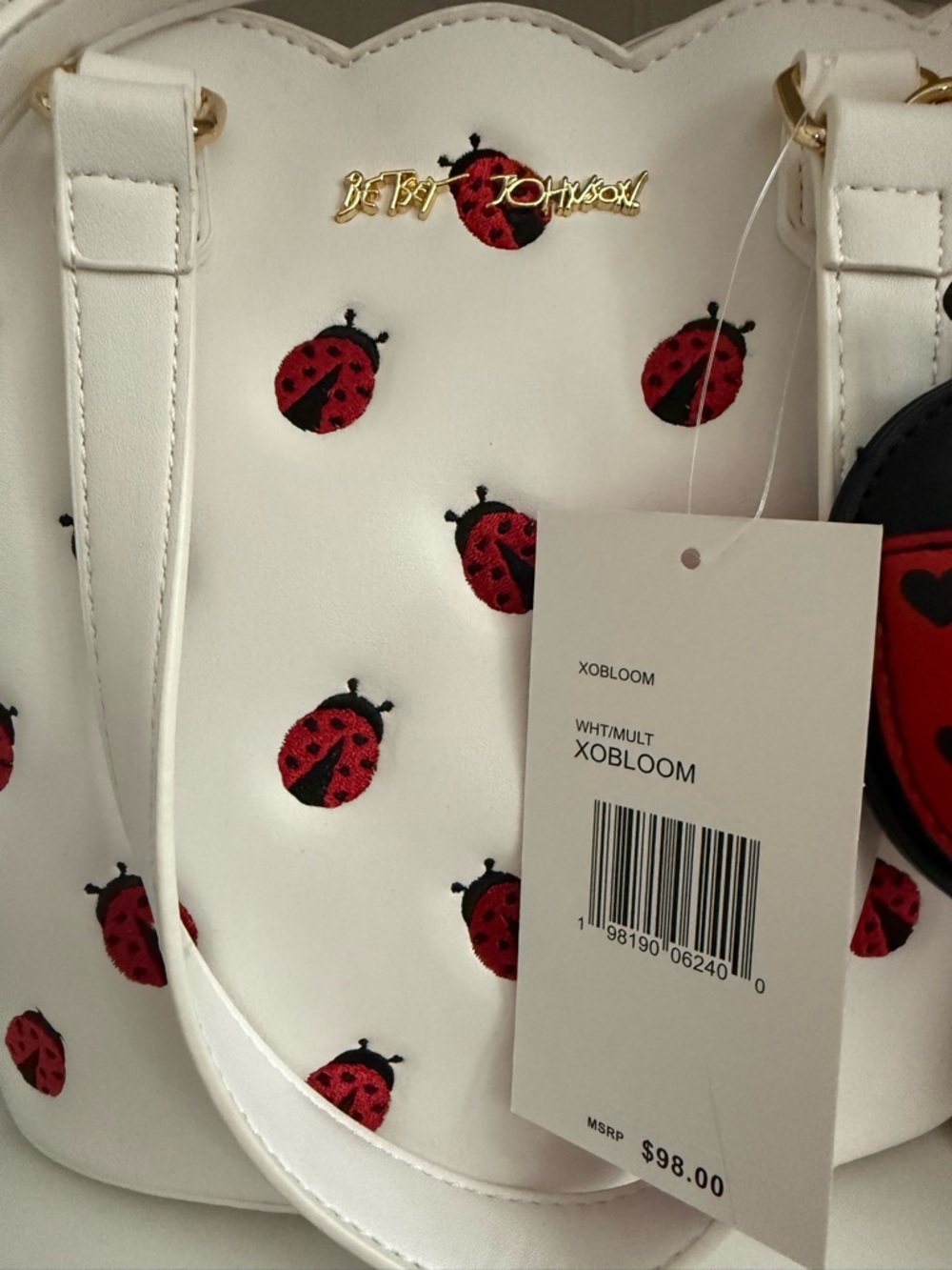✨Viral✨ Betsey Johnson Ladybug Bag - Picture 3 of 8